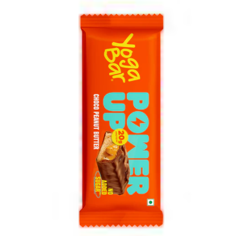 Yogabar Power Up Choco Peanut Butter 20g Protein Bar – 70g x 144